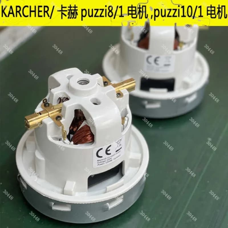 Motore di ricambio per Karcher Puzzi 8/1 Puzzi 10/1 Pulitore per tappeti con estrazione spray NT 45/1 Turbina per aspirapolvere a secco e umido 1200W Bypass