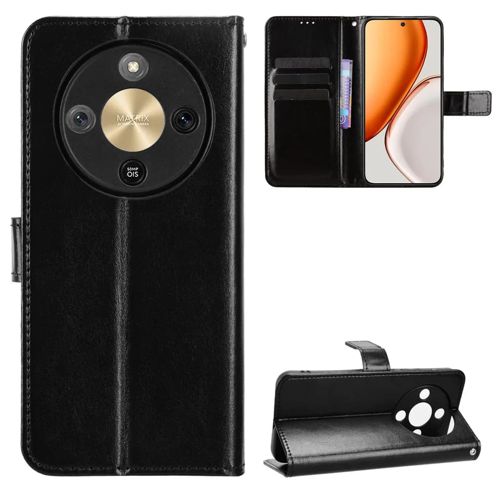 Per Huawei Honor X9D X70 5G Custodia di lusso Flip PU Portafoglio in pelle Cordino Custodia per Huawei Honor X9D X 9D HonorX9D Borsa per telefono