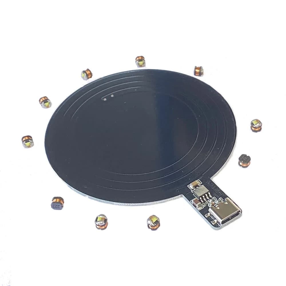 Taidacent Wireless Led Uplights caricabatterie a bobina PCB Led Wireless luci stazione di ricarica galleggiante levitante magnetica induttiva