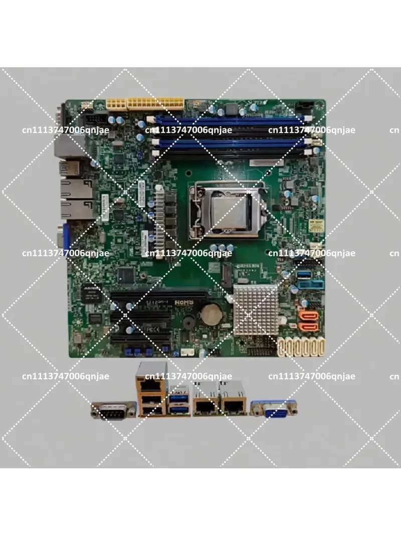 Server IPMI Motherboard X11SSM-F C236 Chip Dual LAN NAS Board for Storage Builds