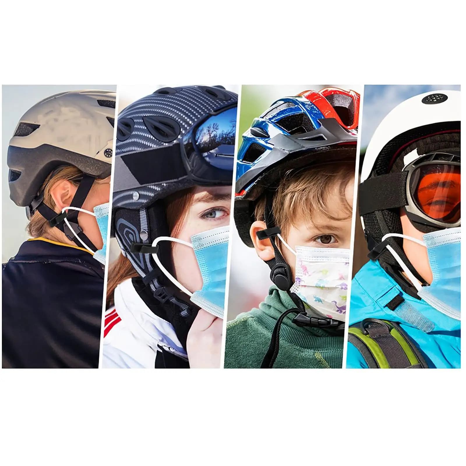 Ski Goggles Mask Hook for Quickly Wear Ski with Goggles