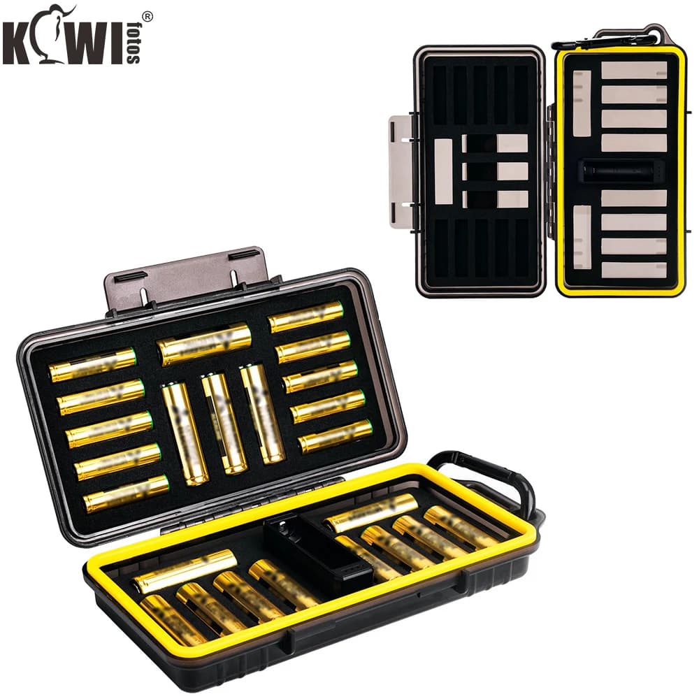 AA AAA 18650 Portable Battery Holder Durable Hard Case for AA AAA 18650 battery container with vigour battery