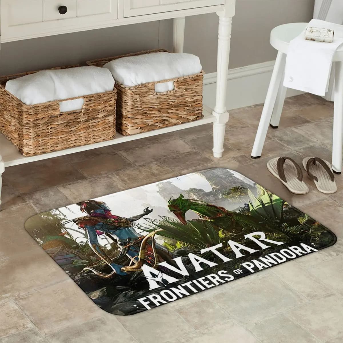 Avatar Game Frontiers Of Pandora Zerbino Ingresso cucina Tappetino per la casa Tappeto antiscivolo per tappetini da bagno