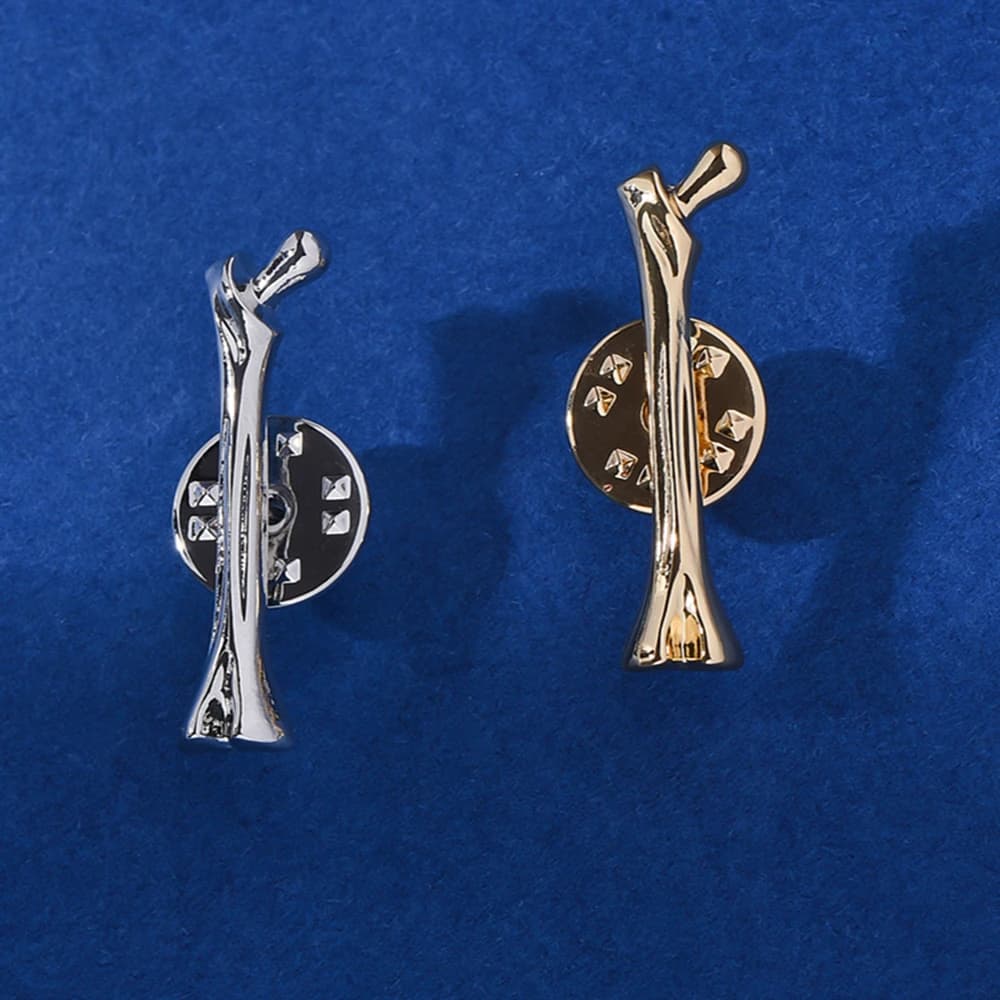 Catuni Bone femore spilla ortopedica spilla medica bavero cordino zaino distintivo regalo per medico infermiere chirurgo ortopedico