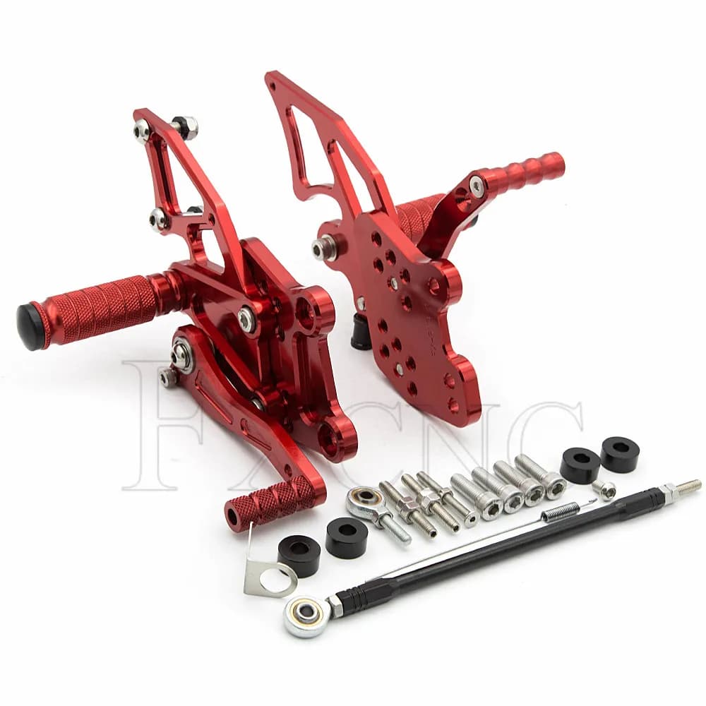 For KAWASAKI Z300 Z250 ER300 2014-2017 AMotorcycle Rearset Footrest djustable Aluminum Footpeg Rear Set Footrest