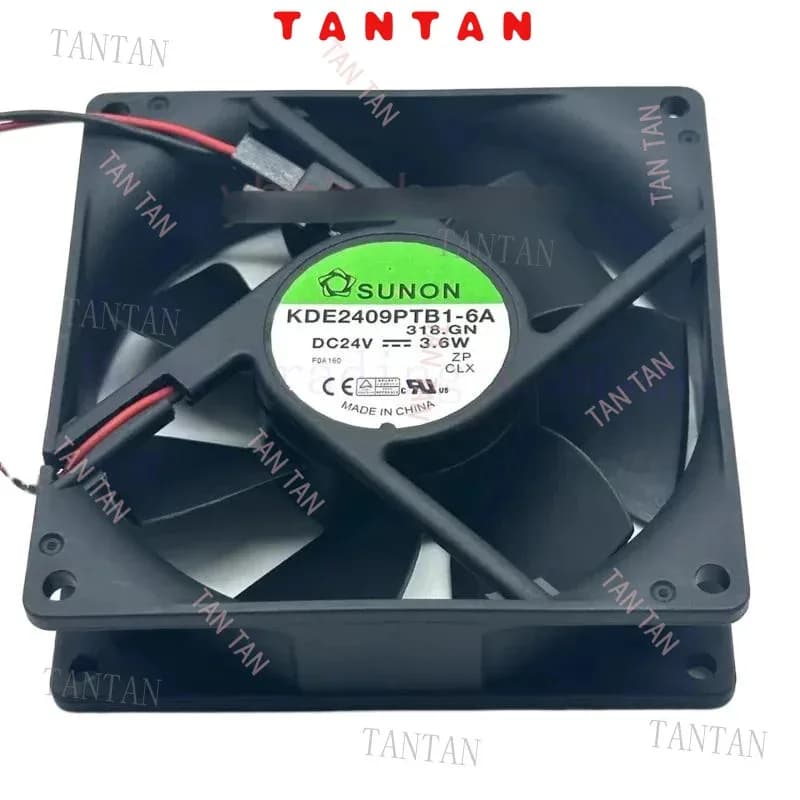 Ventola di Raffreddamento per Server SUNON KD2409PTB1-6 DC 24V 3.6W 92x92x25mm a 2 Fili NNN