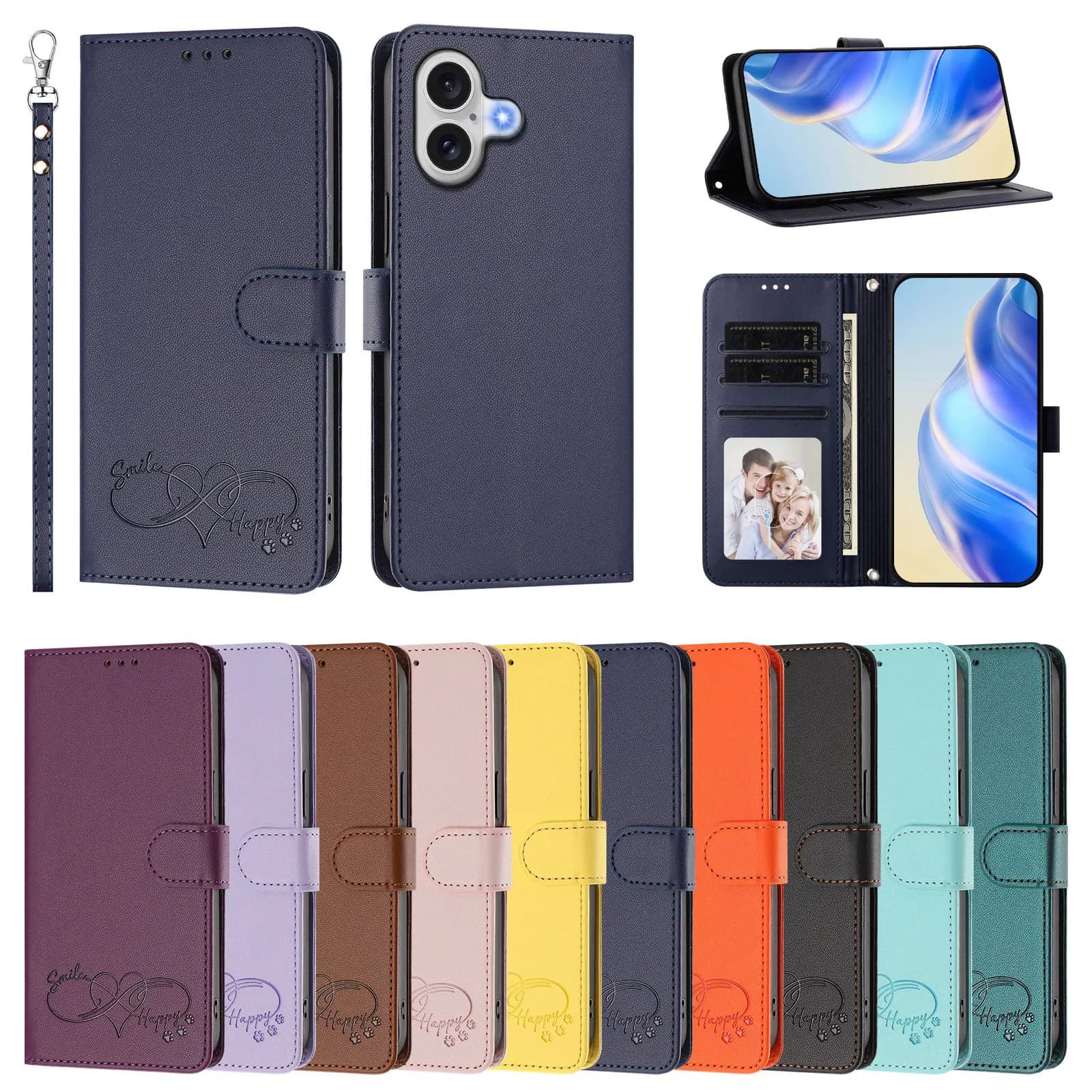 Luxury Leather Case for Redmi Note 12 Turbo 11S 4G Flip Cover Magnet Wallet RFID Phone Book Funda Xiaomi Redmi Note 7 8 9 10 Pro