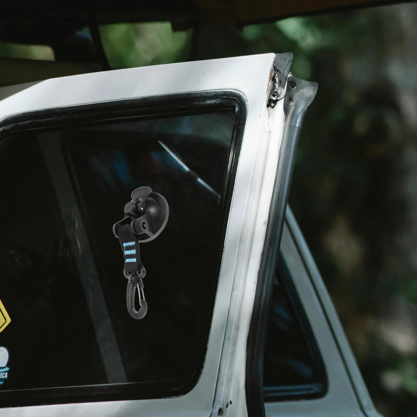 4 Ganci a ventosa resistenti multifunzione per tenda da campeggio, appendiabiti portatili e robusti per finestrini auto