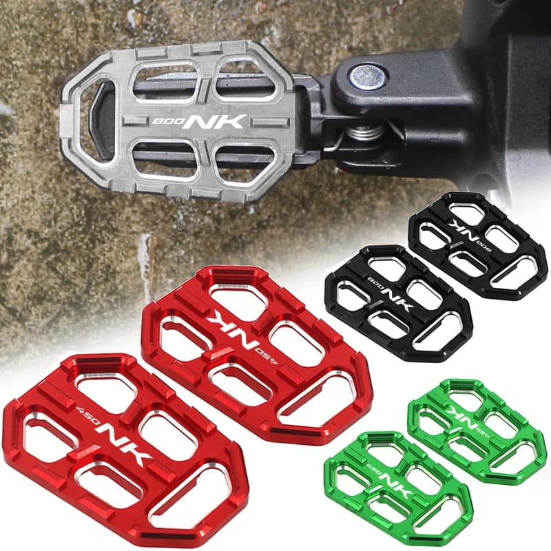 Accessori Moto per CFMOTO 800NK 450NK, Poggiapiedi Anteriori per Conducente, Pedane in Lega di Alluminio CNC