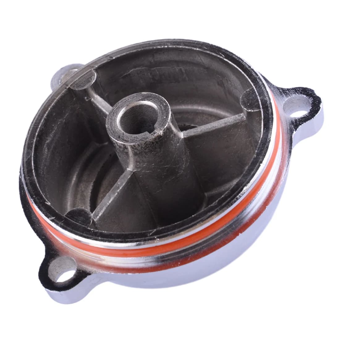 Copertura ingranaggio avviamento moto in alluminio argento adatta per Lifan CG200 200cc Shineray 200 cinese ATV UTV Buggy