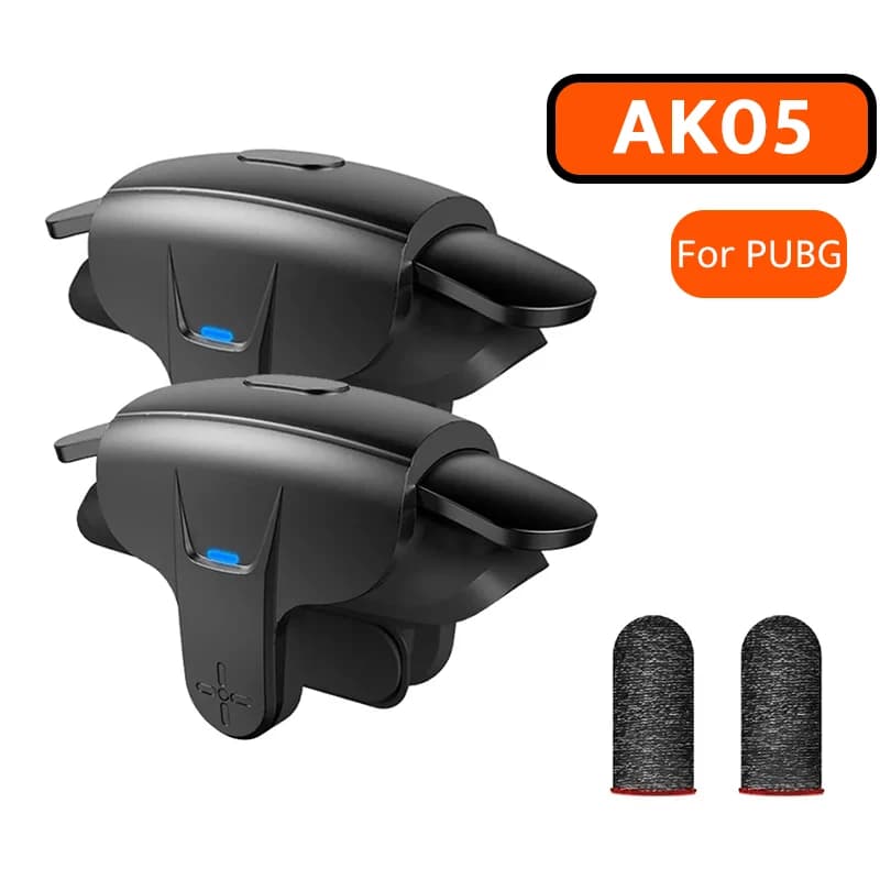 AK05 Game Controller For PUBG Mobile Phone Fire Aim Shoot Button Gamepad Trigger L1R1 Shooter Joystick Gaming Accessories