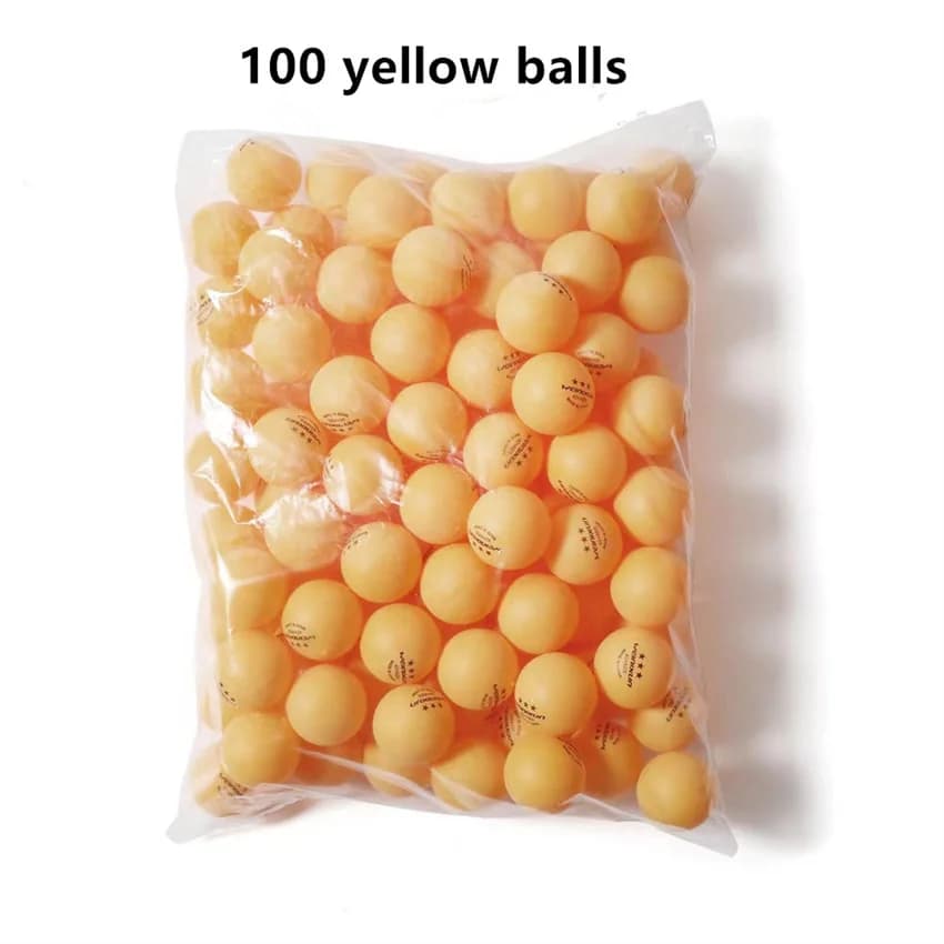 Nuove palline da ping pong a 3 stelle Nuovo materiale A40 Palline da ping pong da allenamento durevoli ad alta elasticità Palline da ping-pong