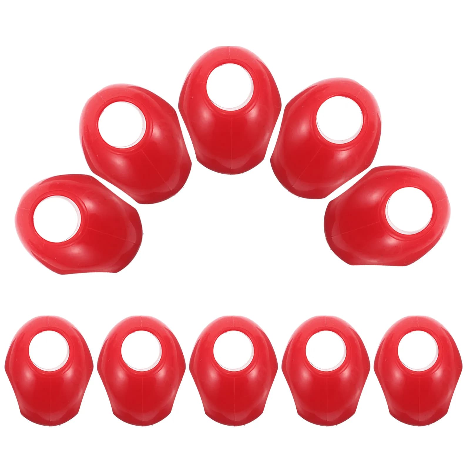10 Pieces Fibbies for Plastic Climbing Network Integrated for Children, Gym Accessories, Outdoor Games Park, Climbing on Kindergarten