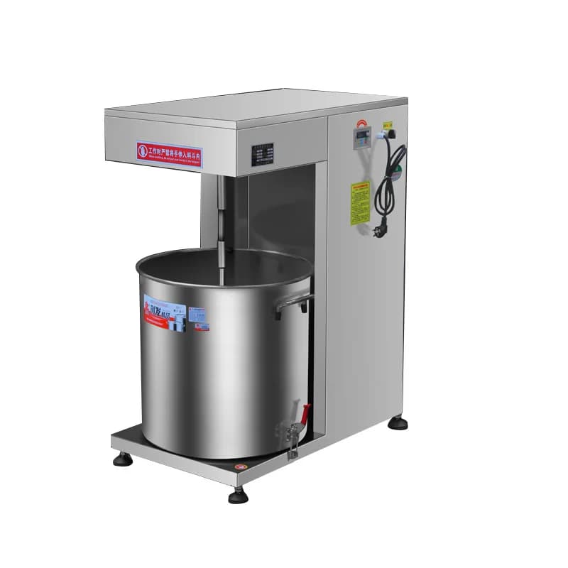 Automatic electric filler for kitchen robots for restaurants, agricultural industries, main engine components