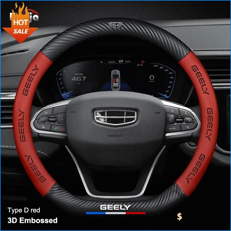Carbon Leather Car Cover for Geely Azkarra Boyue PRO Atlas NL-3 Emgrand X7 EX7 Coolray Atlas Auto Accessories