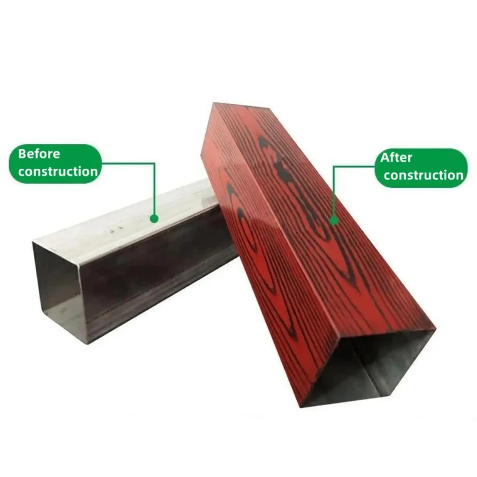 6 pezzi Set di strumenti per Graining in legno strumento di pittura Design strumento di pittura a grana di legno fai da te strumento di arte strutturato per scrivanie carta da parati per interni