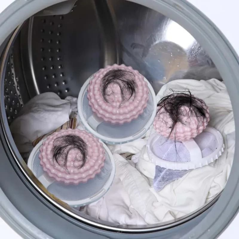 Set of 3 Reusable Bags to Remove Pet Peles from the Washing Machine