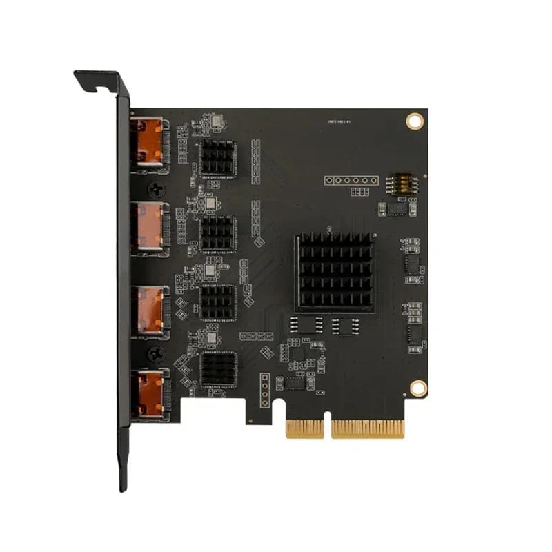 Specialty Internal Video Capture card pcie 4 1080P 4K 60hz 4HDMI Card For Stage Party True View Live