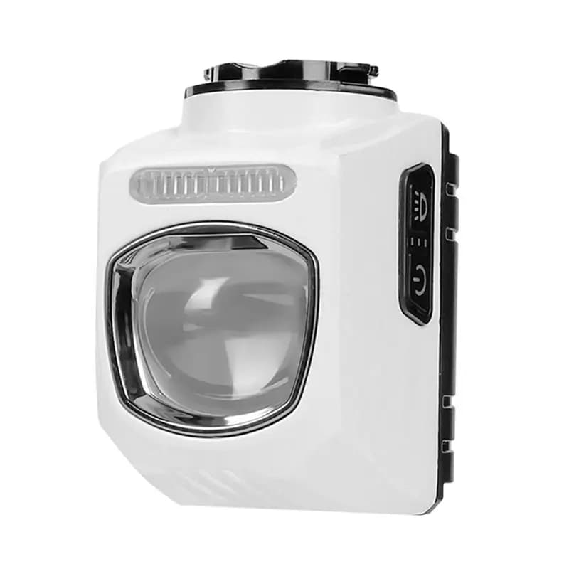 Night Riding Light Bicycle Light Lifting Headlight High Brightness Mountain Road Bike Illumination White