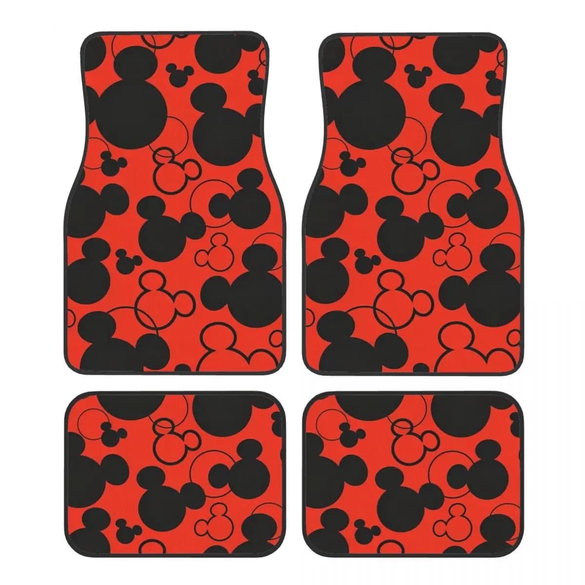 Tappetini automobilistici Topolino Minnie per auto Set completo universale Tappetini per auto antiscivolo per camion SUV