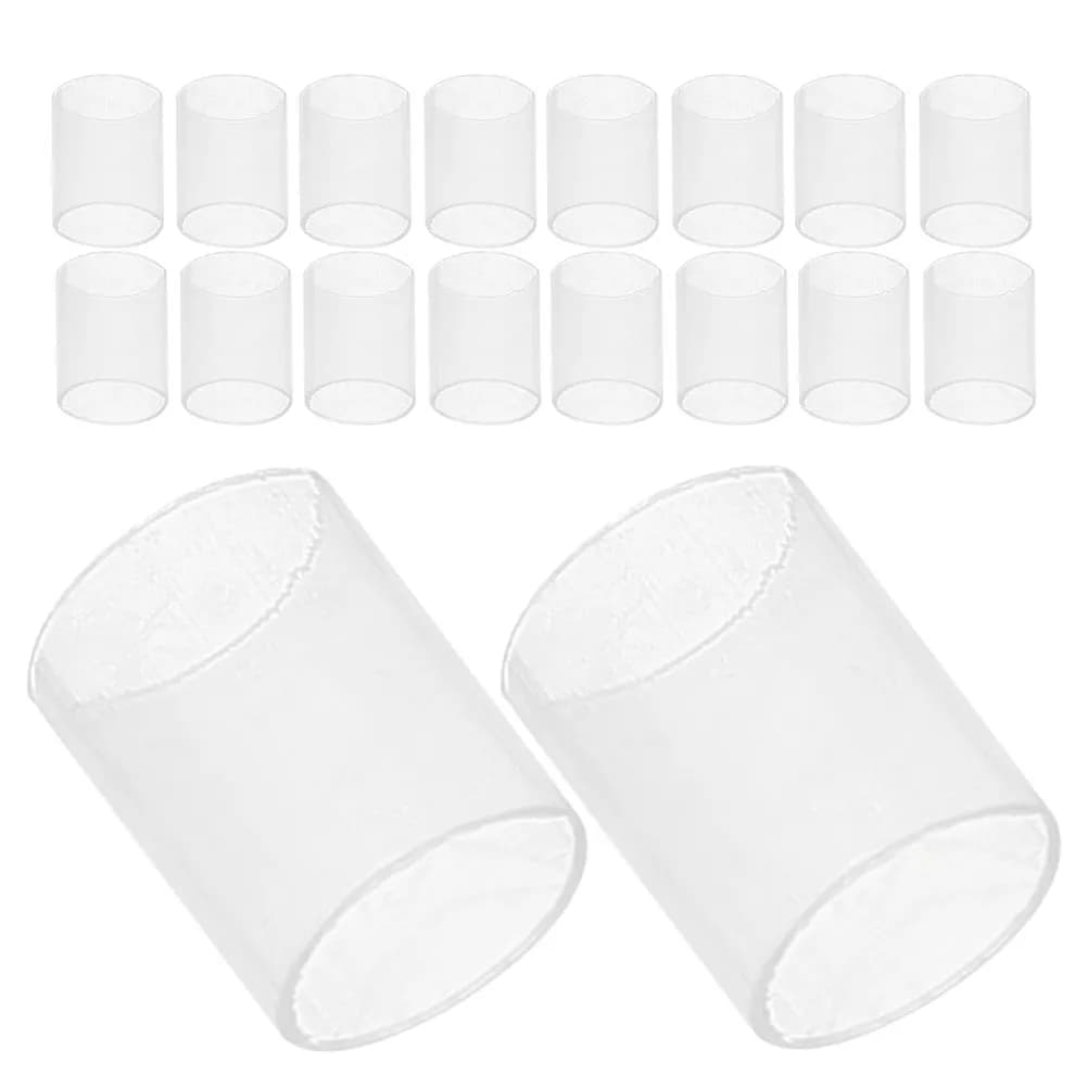 Clear Pe Pillow Stuffing Tube Soft Supportive Elastic Breathable Pillow Filling Insert for Travel Home Office Neck Comfort