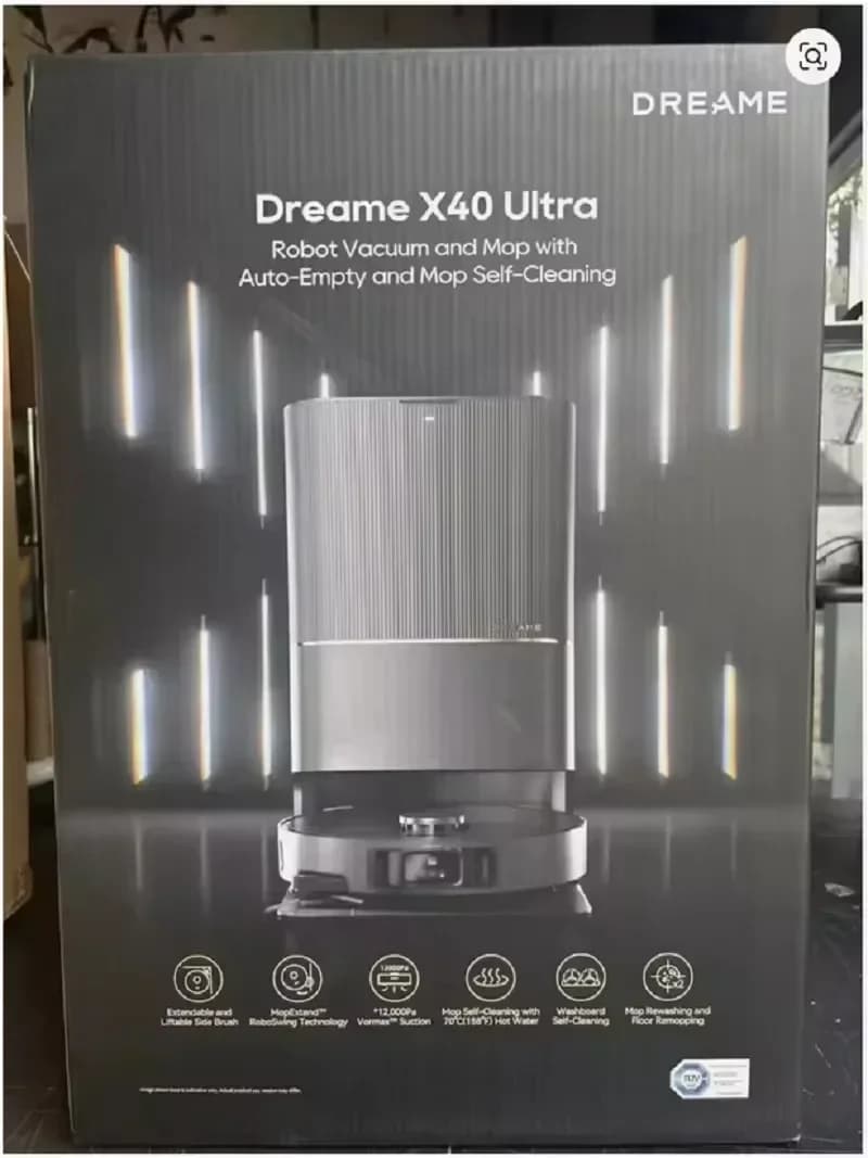 OFFERTA SPECIALE: Aspirapolvere Robotico Dreame X40 Ultra - con Mop Rimovibile e Sollevabile, Nuovo Modello