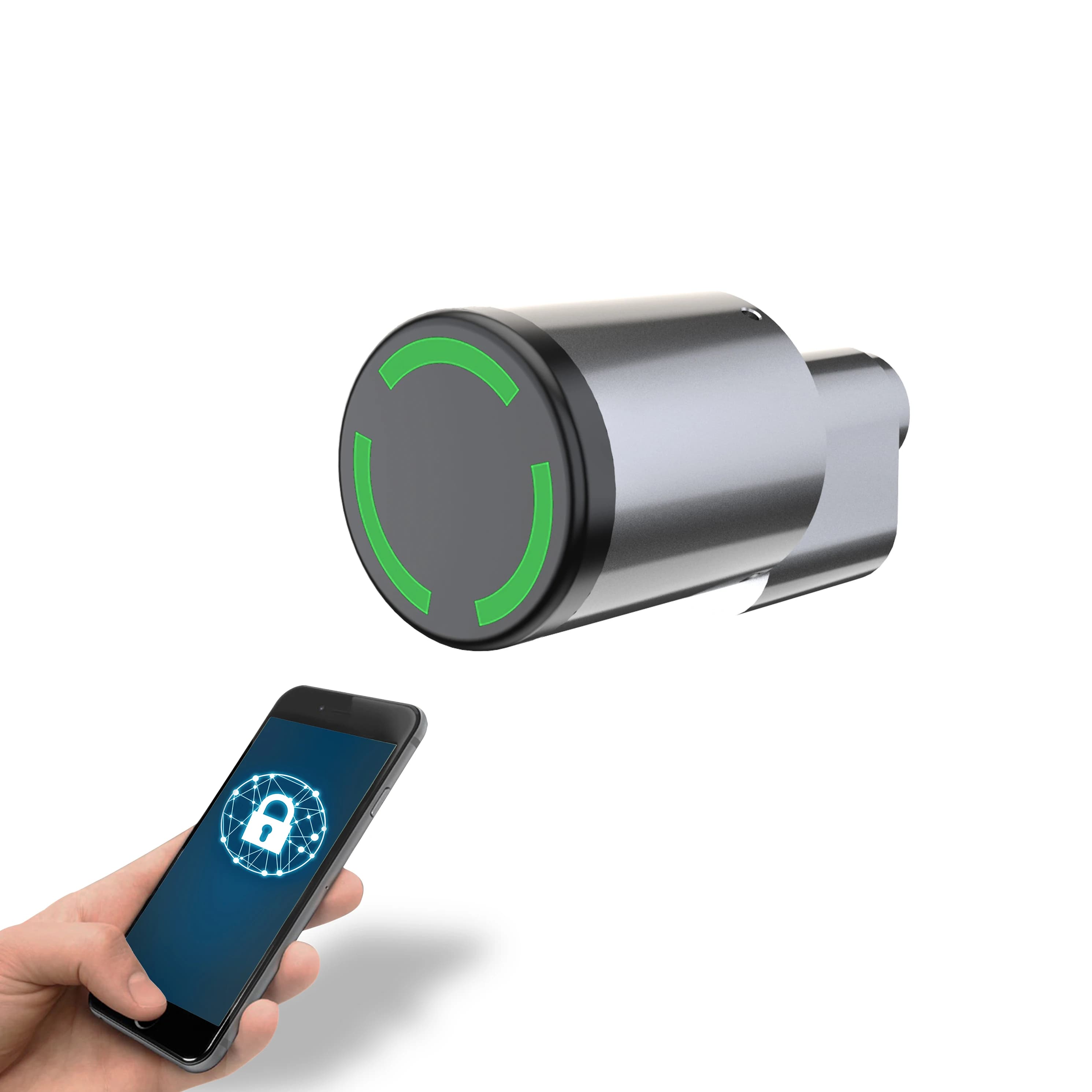 Nuovo nucleo di serratura elettronica impermeabile IP65 password RFID sblocca serratura a cilindro intelligente