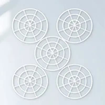 5Pcs Plastic Fermentation Weights Pickle Jar Press Plate for Even Pressure Distribution Pickling Tools Fermenting Supplies Wide