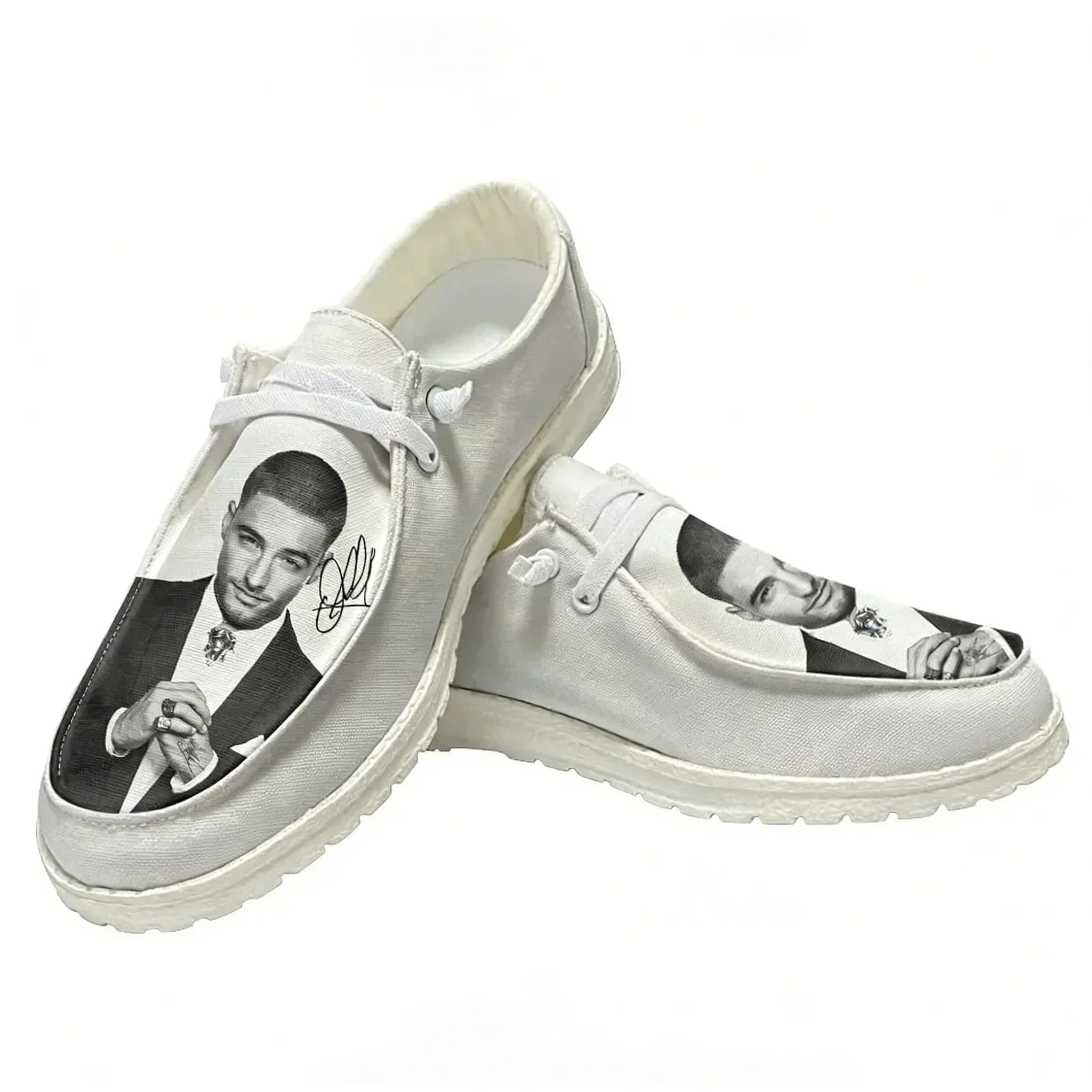 Maluma Casual Shoes Plush Flat Shoe Men Woman Breathable Casual Indoor Outdoor Lightweight Footwear Couple Custom Made Shoe