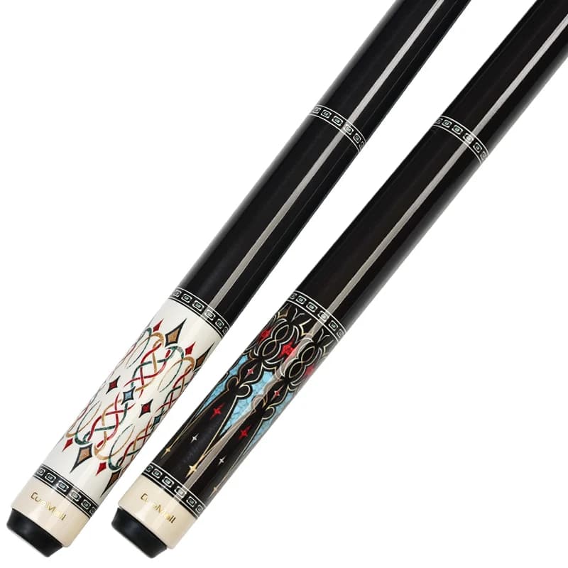 Stecca da Biliardo/Snooker Entry-level 2026 con Puntale da 10mm e 13mm, in Frassino/Acero Nordamericano, per Biliardo a Nove Palle