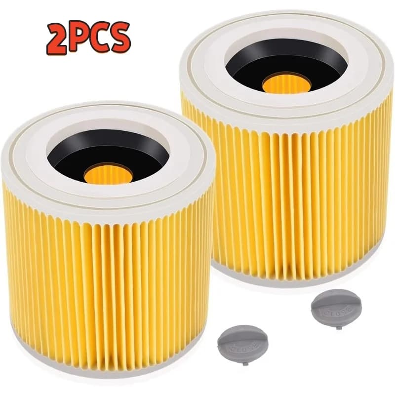 Filtro Tecthalway per WD3 Premium WD2 WD3 WD3P WD3 MV2 MV3, Filtro di Ricambio per Aspirapolvere