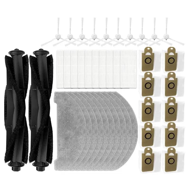 A50Q-Fit For Dynaking R20 Robot Vacuum Cleaner Replacement Parts Accessories Main Side Brush Filter Mop Dust Bag