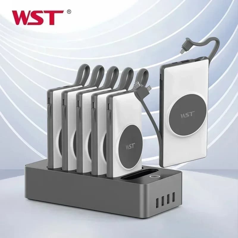 WST 2023 Vendita calda Power Bank Stazione portatile Power Bank Caricatore portatile Power Bank per ristorante caffetteria dell'hotel