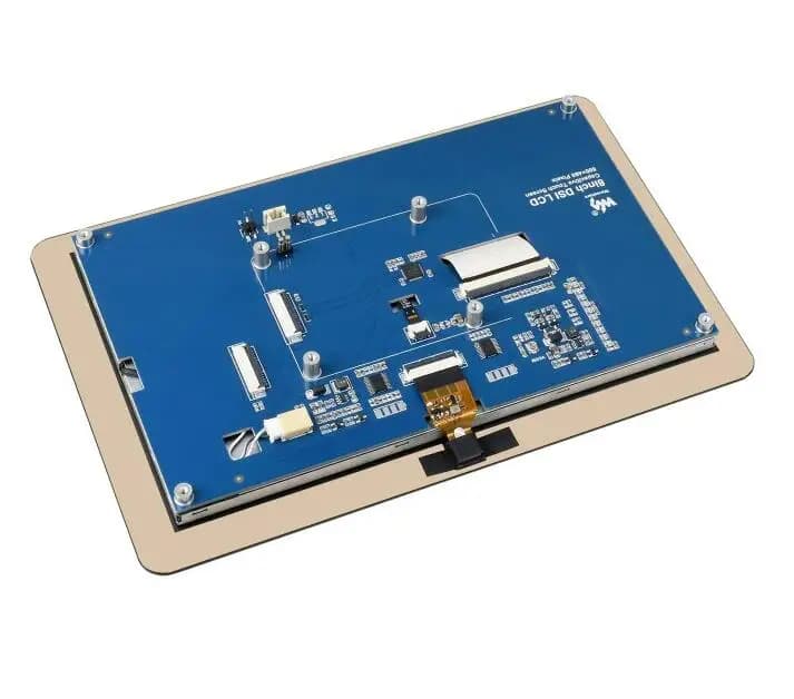 8 inch Waveshare capacitive touch display for Raspberry Pi, with 5 MP front camera, 800×480, DSI