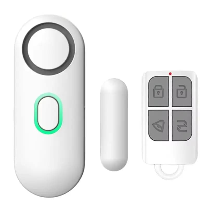 Sistema di Allarme di Sicurezza Wireless FULL-Smart con Sensore per Porte e Finestre, 120Db, Telecomando per la Sicurezza di Bambini e Armadietti