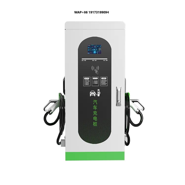 Quick DC Charging Stations for Electric Cars 60kW 30kW 80kW 40kW, Commercial EV Charger DC IP55 Waterproof for External Use GBT/CCS2