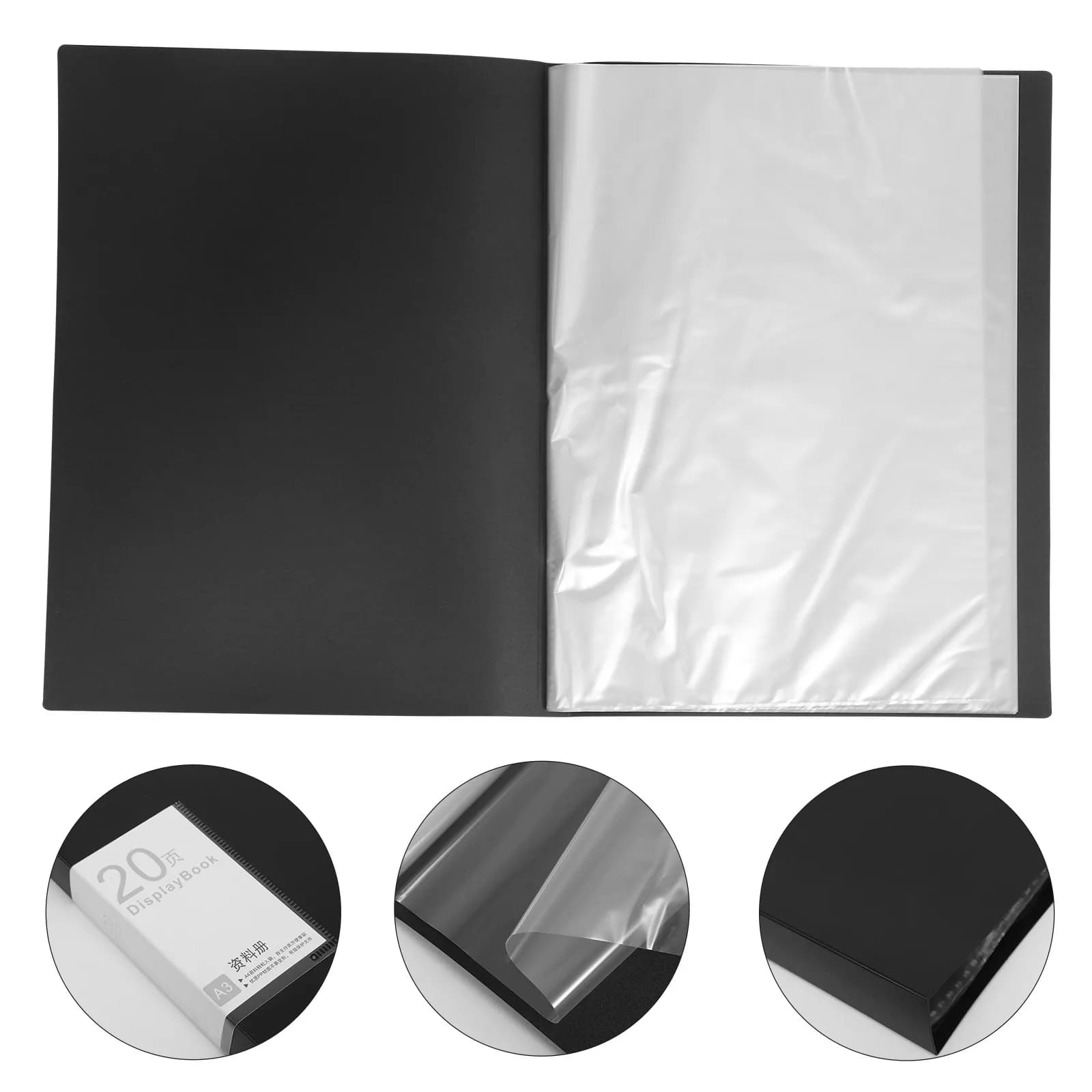 Elegante Cartella Portadocumenti Formato A3, Leggera, per Insegnanti, Medici, Ingegneri, Designer, Idea Regalo