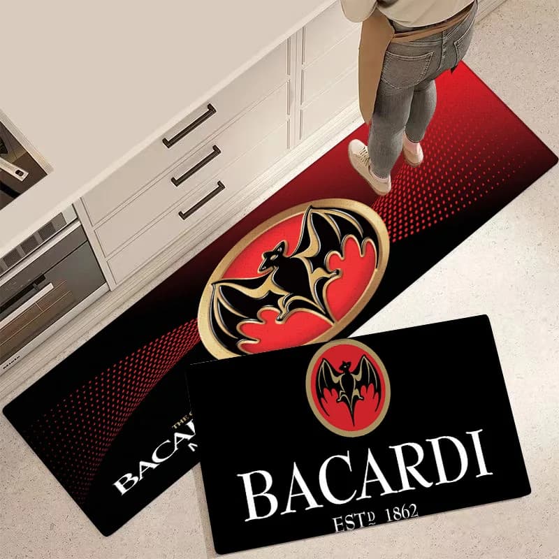 Entrance Front Door Doormat B-Bacardis Rum Non-slip Kitchen Rug Living Room Rugs Balcony Bathroom Foot Mat Floor Mats Carpet