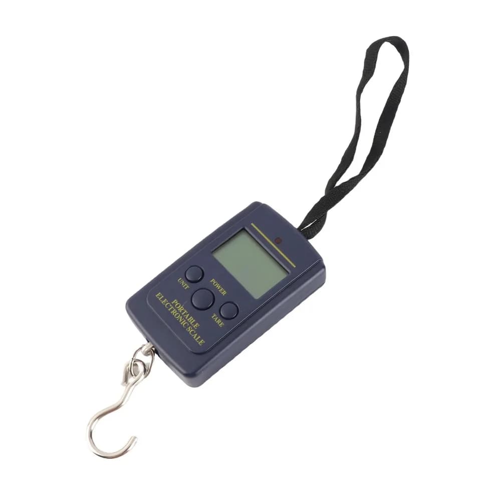 Bilancia Digitale Industriale 50kg/10g con Gancio, Bilancia Elettronica Portatile Compatta per Bagagli e Uso Domestico