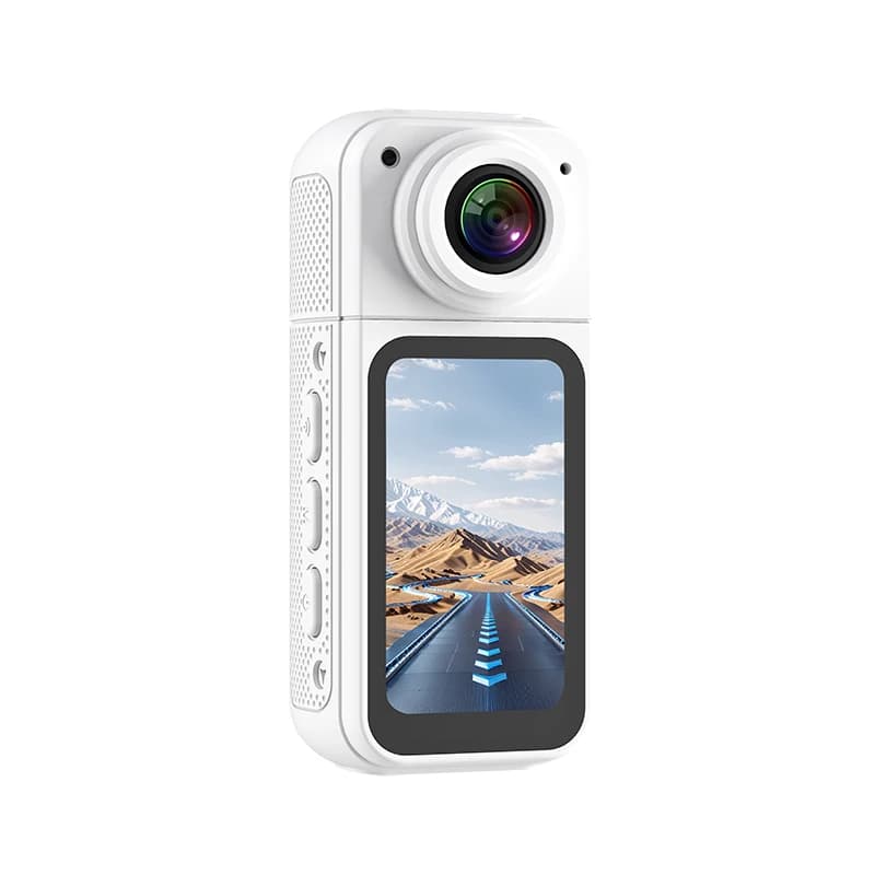 Compact Thumb Action Camera 2.7K 1080p APP Control Portable Vlog WiFi Pocket Micro SD Card