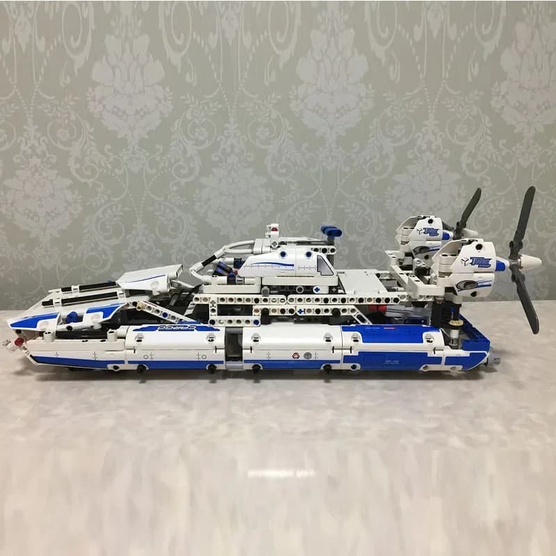 2014 Stessi 42025 Cargo Carrier Modello di aereo Building Blocks, Fuori stampa Building Blocks Transporter Aereo Regali di Natale
