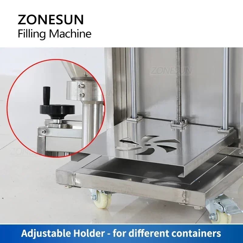 ZONESUN ZS-FM710 Semi Automatic Powder Auger Filling Machine Weighing Scale Wheat Flour Spice Protein Bottle Jar Quantitative