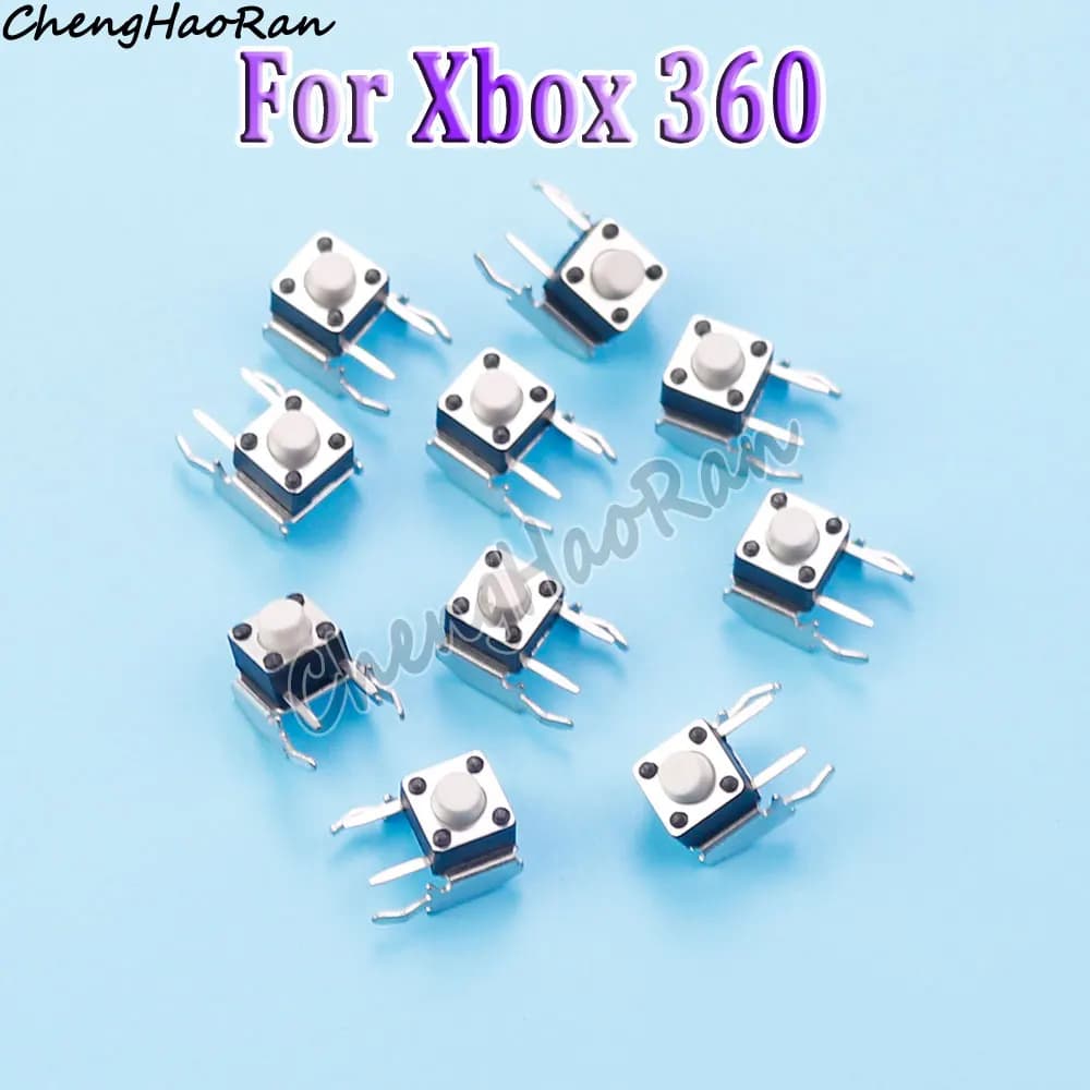 10-50 PCS RB RB Interruttore Paraurti Joystick Pulsante Per Xbox 360 Controller Joystick Interruttore di Pulsante di Riparazione Accessori di Ricambio
