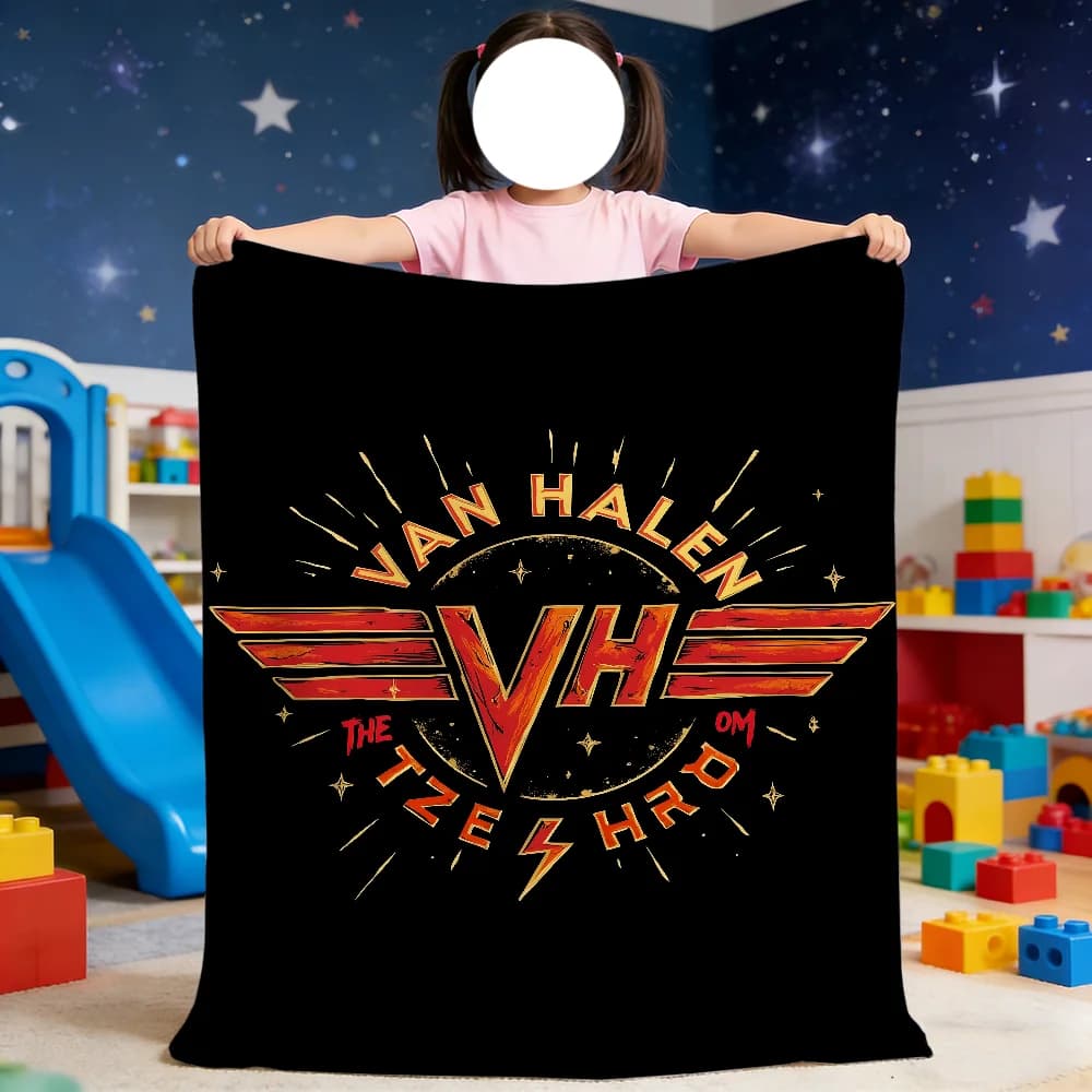 Blanket For Band Soft Cool Throw H-HaLenS Blanket for Picnic Bed Sofa Home Bedroom Cozy Warm V-VanS Comfortable