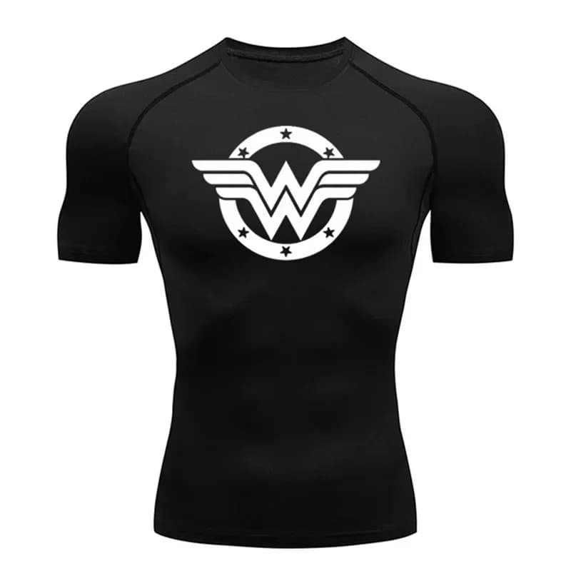 Uomo Surf Protezione solare Muta da sub T-shirt con protezione dagli eruzioni Costume da bagno attillato a maniche corte Nuoto Galleggiante Protezione UV Muta da sub