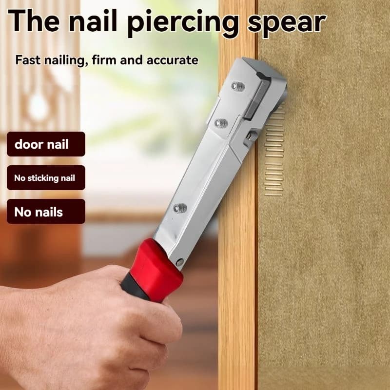 Graffettatrice Manuale ABSU, Graffettatrice per Porte, Graffettatrice a Martello per Produzione di Mobili, Lavorazione del Legno e Decorazione