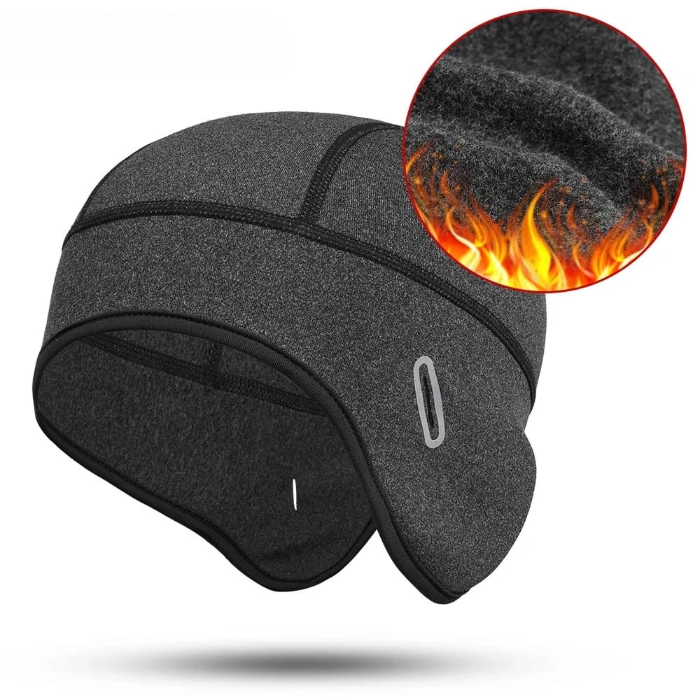 Winter Cycling Cap Windproof Thermal Ski Snowboard Caps Running Hiking Riding Bicycle Biker Helmet Liner Beanies Hats Men Women