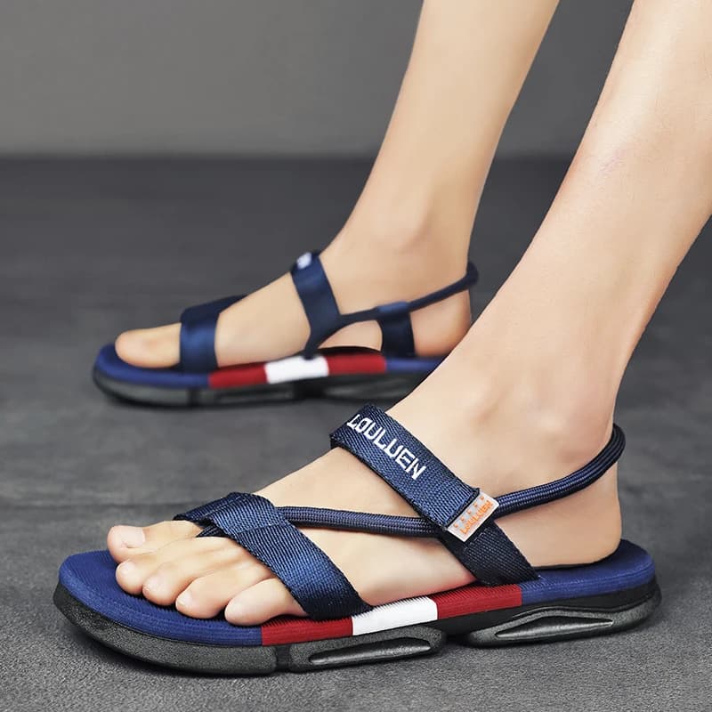 Summer Men's Daily Sandals Large Size Fashion Casual Light Men's Shoes Thick Sole Soft Footwear Men's Women's Slippers