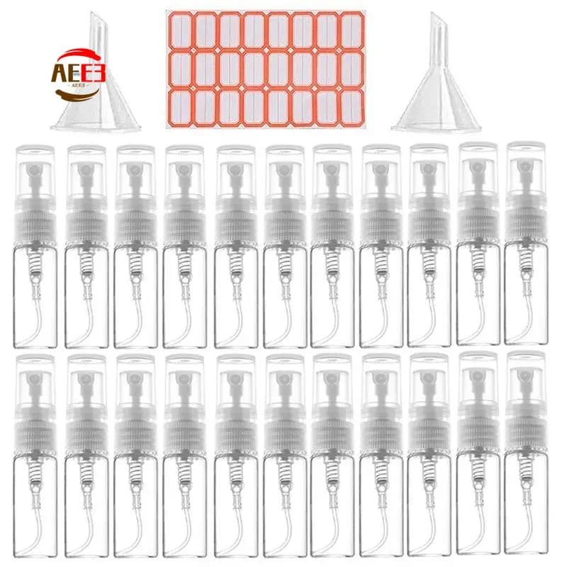 AEE3-120Pcs 3ML Flacone spray Piccolo imballaggio cosmetico Atomizzatore Bottiglie di profumo Atomizzazione Spray Contenitore liquido per i viaggi
