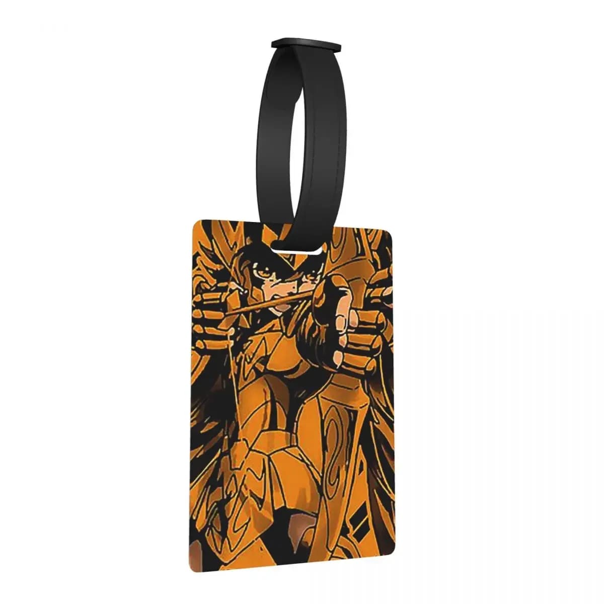 Cavalieri dello zodiaco Sagittario Seiya Saint Seiya Anime Etichette per bagagli Etichetta per imbarco per bagagli Porta etichette ID Nome Indirizzo